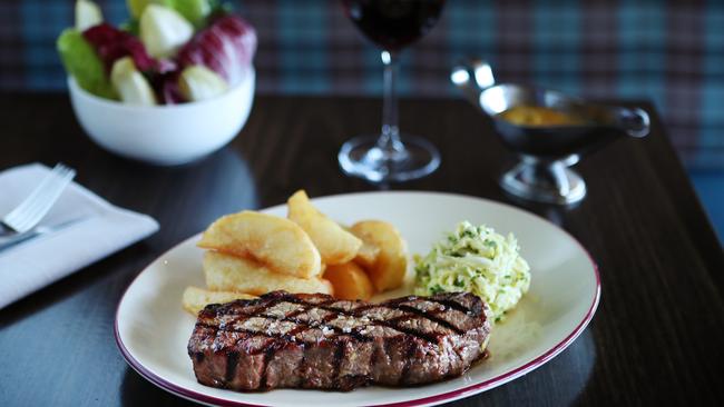 Steak night at Mount Erica Hotel, Prahran. Picture Rebecca Michael