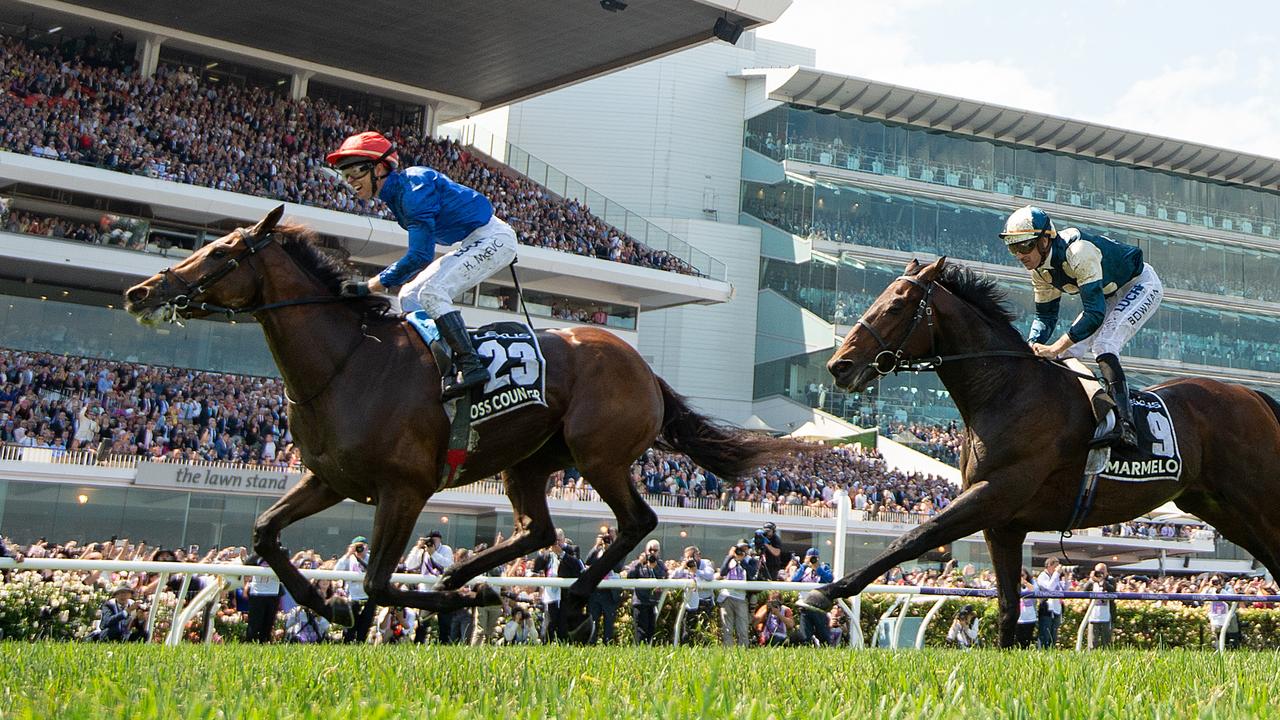 Kerrin McEvoy rides Cross Counter to victory. Picture: AAP