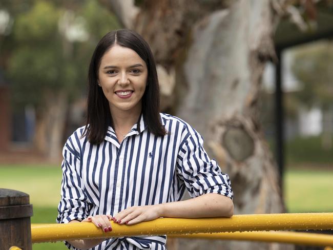 Labor member for Newland Olivia Savvas. Picture: Naomi Jellicoe