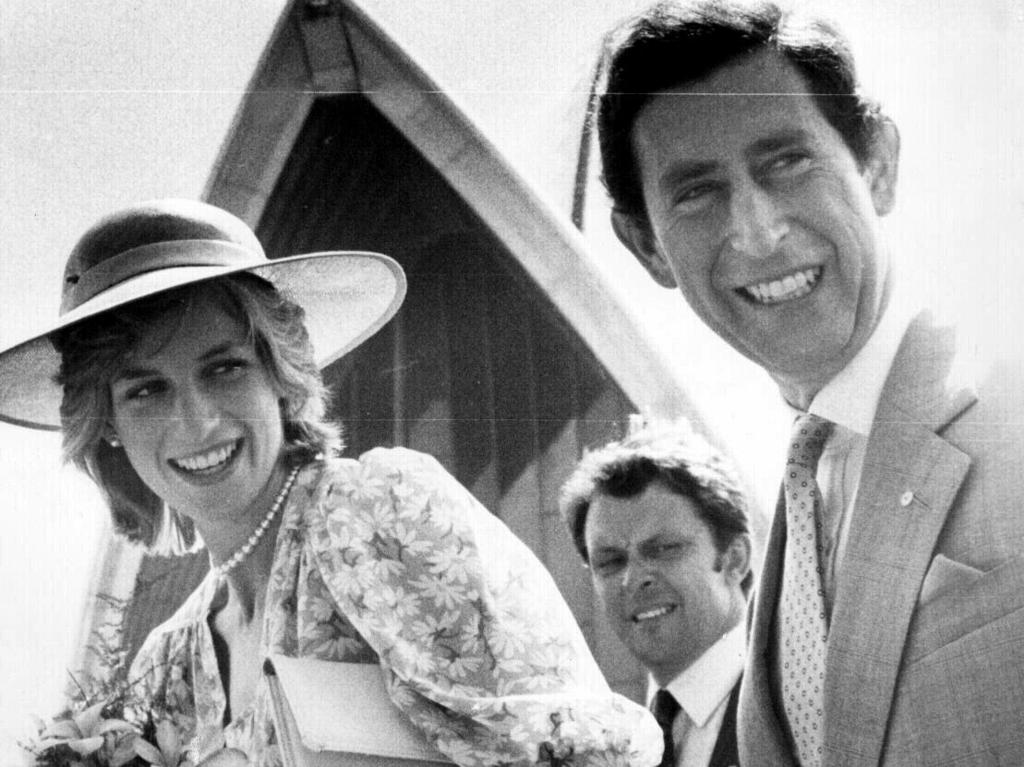 Princess Diana and Prince Charles during their royal tour of Sydney in 1983. Picture: News Corp