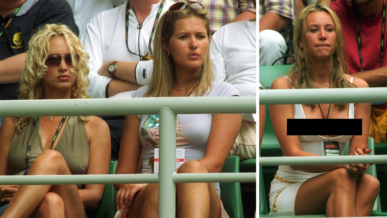 Iconic photo of Marat Safin’s 2002 Australian Open player box goes viral: ‘Goat’