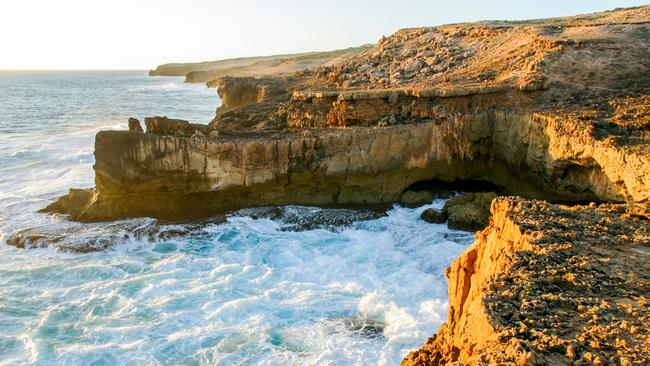 Back Beach at Streaky Bay.
