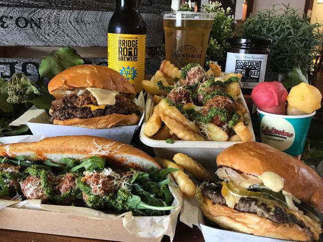 An assortment of offerings at The Stables. Picture: Jenifer Jagielski