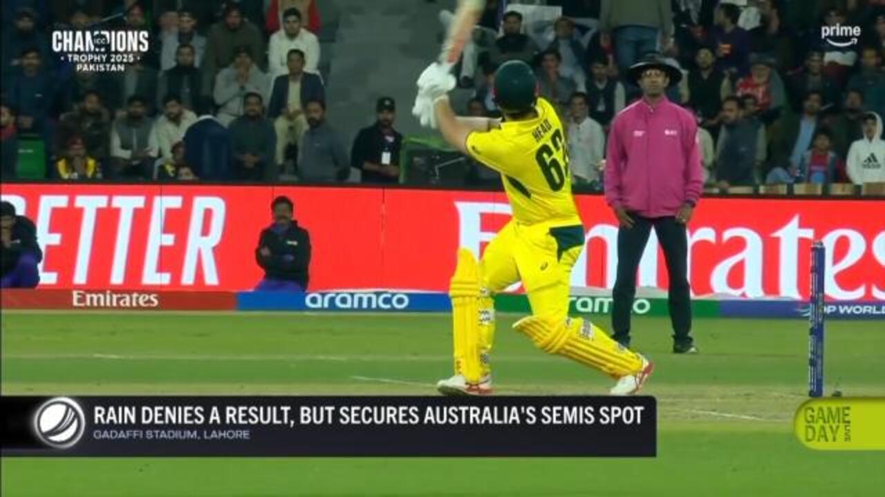 Aussies secure semi final spot