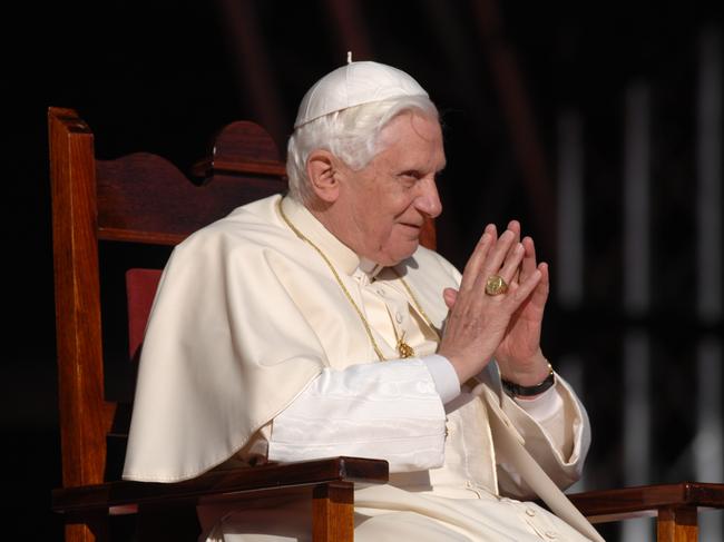 Pope Benedict XVI pictured in Sydney in 2008. Picture: Supplied