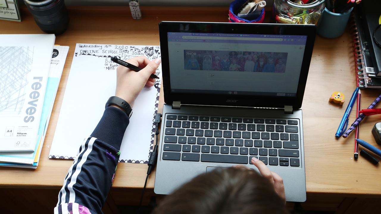 Students in the ACT were exposed to inappropriate material over email by spammers. Picture: Fiona Goodall/Getty Images