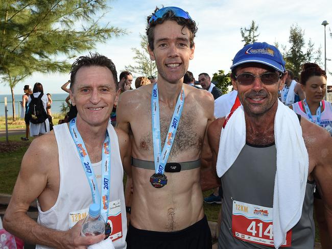 City2Surf 2017. Allan Long, 60, Tiwi - 12.7km Warwick Peter-Budge, 34, Jingili - 12.7km Lachlan Marr, 57, Nakara, - 12.7km PICTURE: Patrina Malone