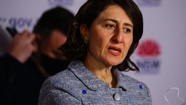 NSW Premier Gladys Berejiklian. Picture: Gaye Gerard