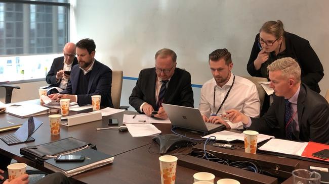 AFP, pictured inside ABC, demanded finger prints from two journalists who had done nothing wrong. Picture: Elise Worthington