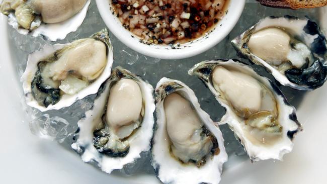 Tathra Oysters on show at Fish Face restaurant in Darlinghurst. Picture: Supplied