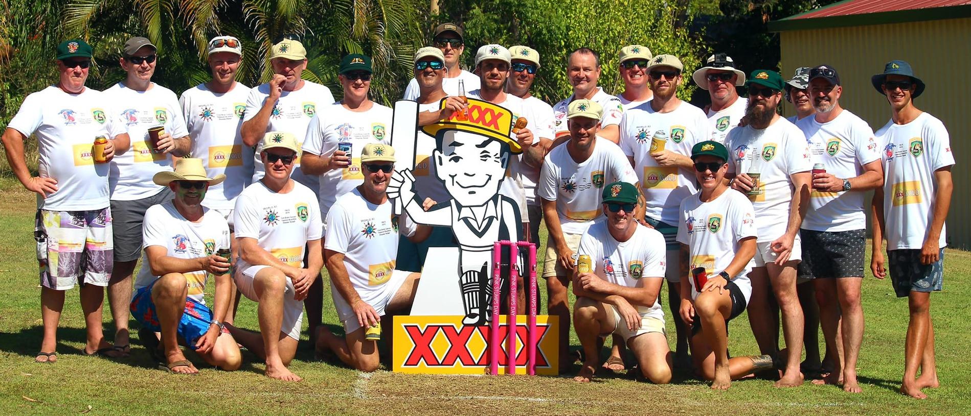 The backyard cricket boys will be in action on Australia Day.