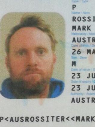 Passport image of Mark Rossiter