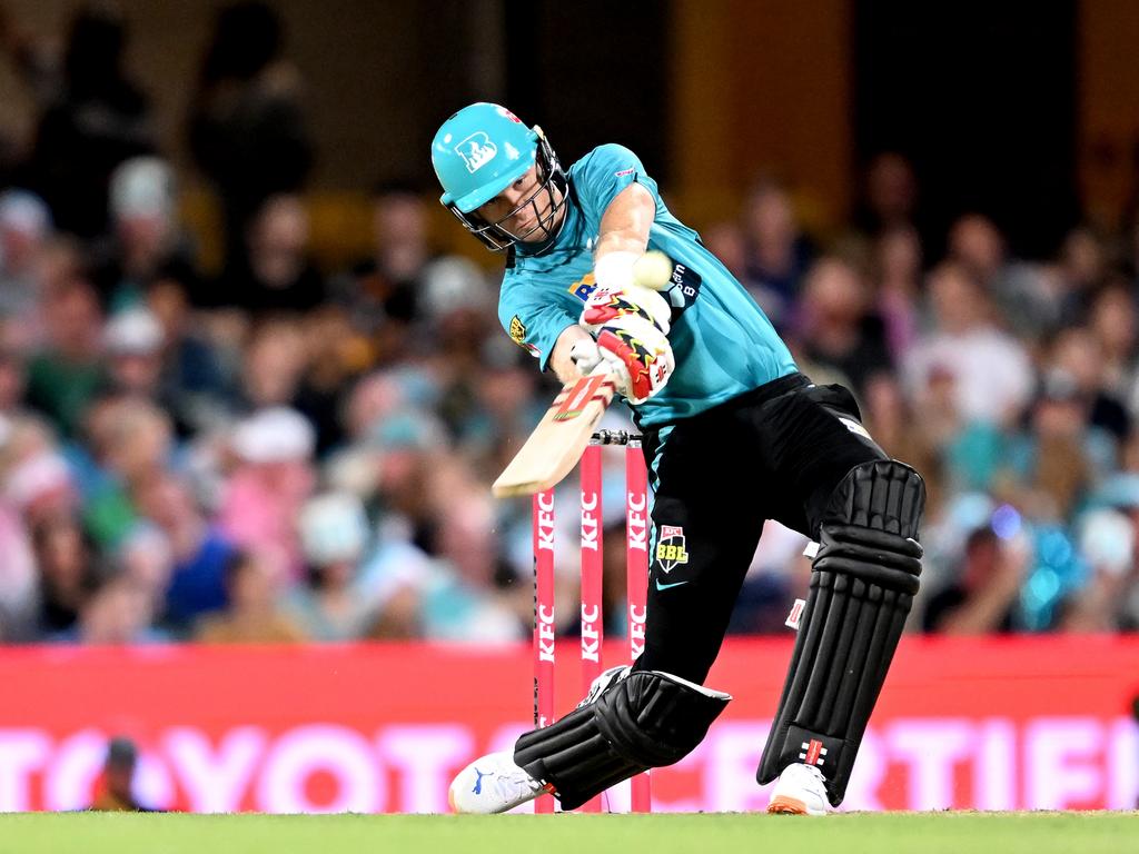 Sam Billings tees off. Picture: Bradley Kanaris/Getty Images