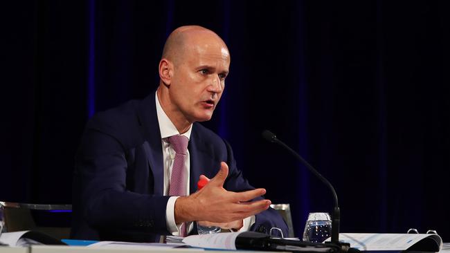 Former QBE chief executive officer, Patrick Regan, who resigned in September last year. Picture: John Feder