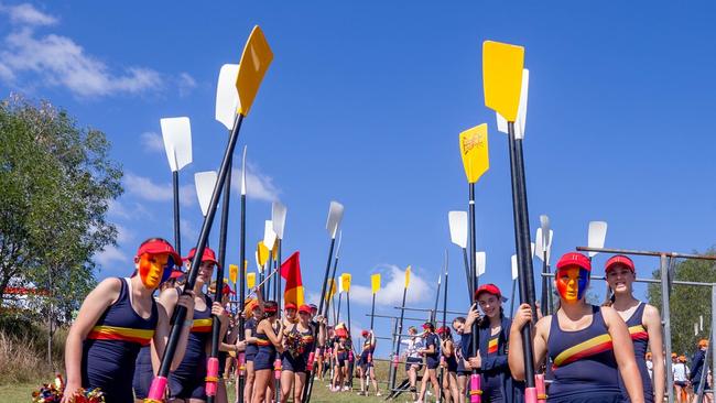 24.08.2024 - 2024 Brisbane Schoolgirl Rowing Association Championship. Photos by Stephen Archer.