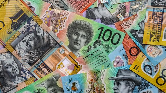 AUSTRALIA - NewsWire Photos - General view editorial generic stock photo image of Australian cash money currency. Picture: NewsWire / Nicholas Eagar