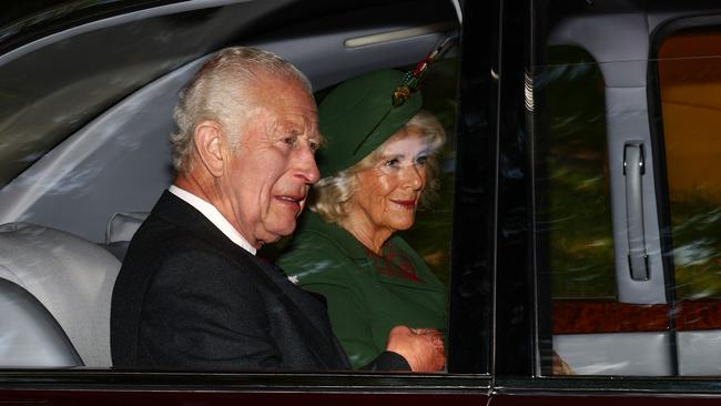 This is the King’s second overseas trip since discovering he had cancer. Picture: Getty