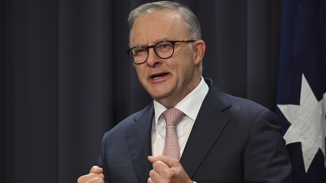 Prime Minister Anthony Albanese put Meta and X on notice on Friday. Picture: Martin Ollman/NCA NewsWire.