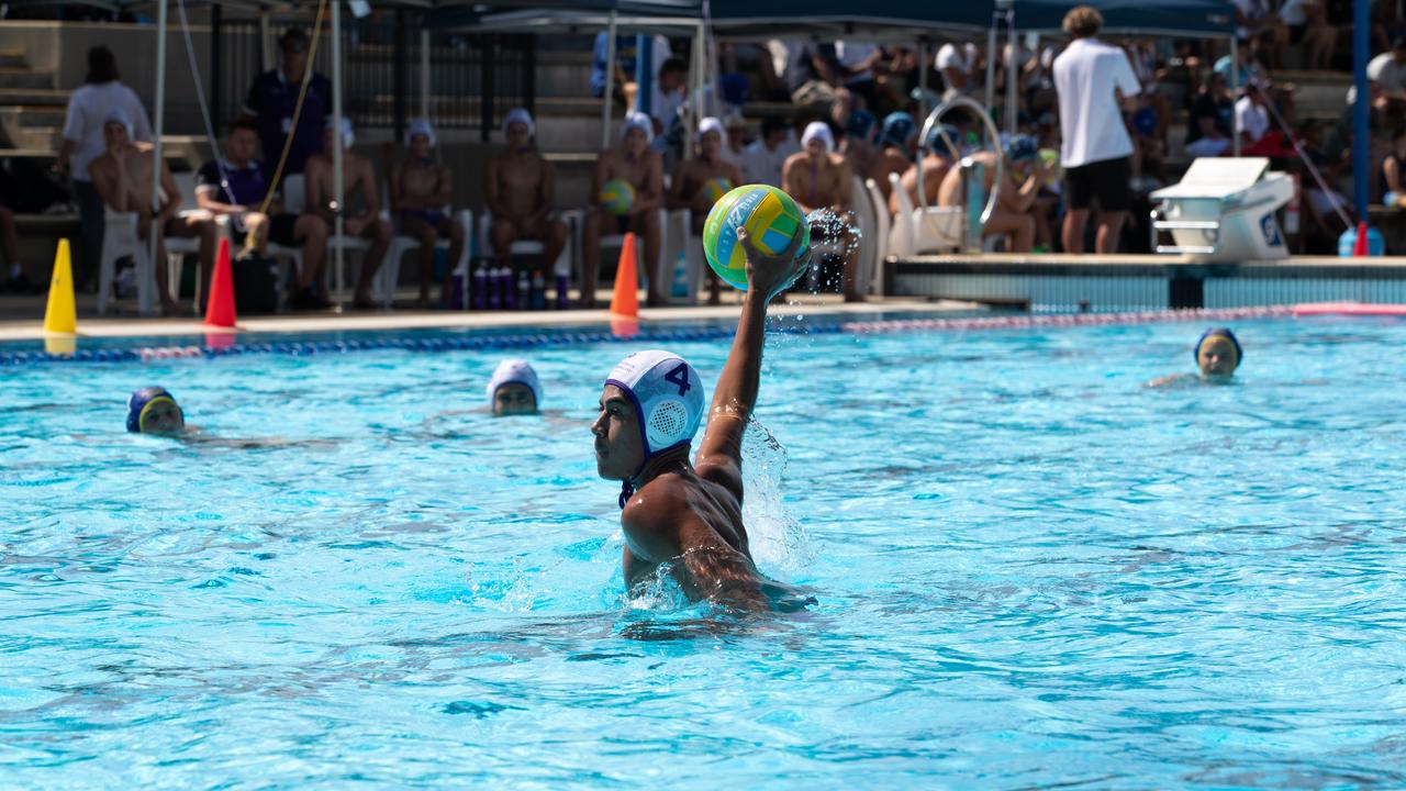 Taoso Taoso as a water polo player - he was named for Australia’s under-16s recently but opted to concentrate on rugby league.