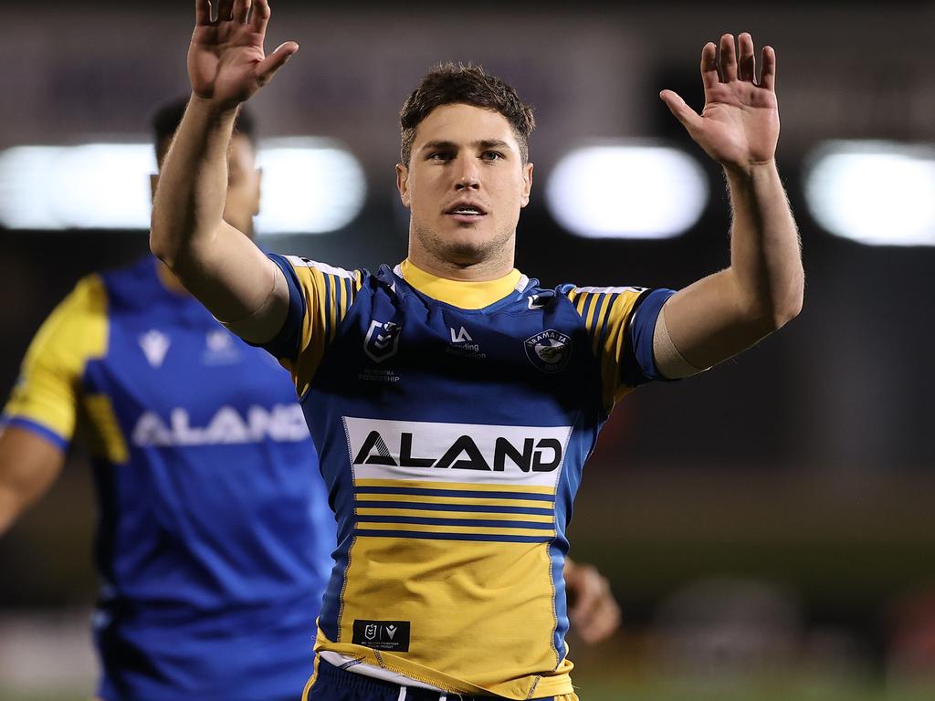 Parramatta Eels Mitchell Moses, penalty kick vs Penrith Panthers, NSW