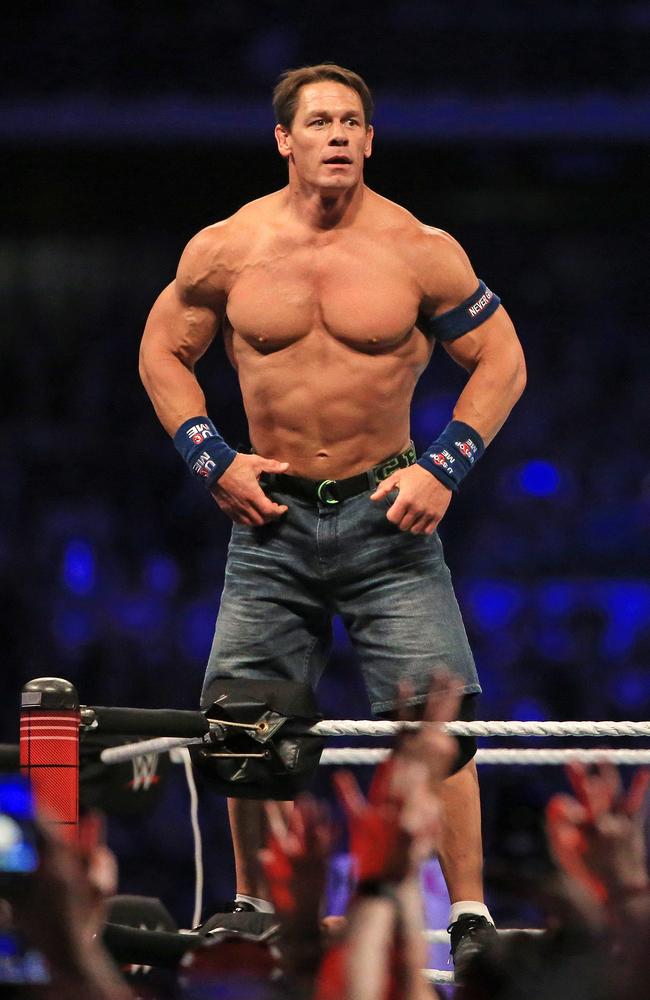 John Cena Spotted Rocking Short Skirt Thigh Highs And Heels In Melbourne The Advertiser