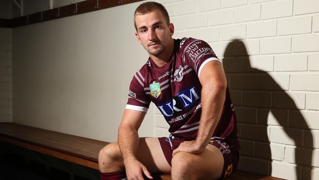 Lachlan Croker is set for his first game at Brookvale Oval. Picture: Richard Dobson