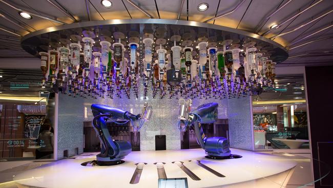 Bionic Bar. Picture: Royal Caribbean