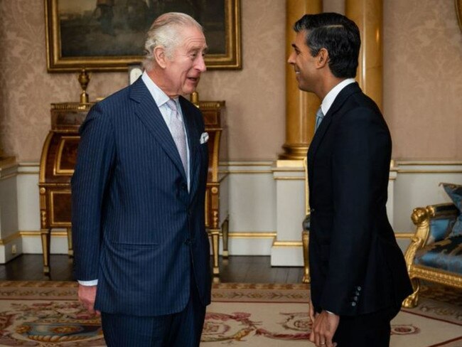 Rishi Sunak met King Charles at Buckingham Palace as he became the UK's Prime Minister