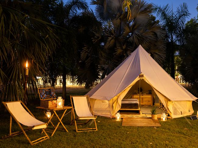 Katherine business launches glamping in a first for the region