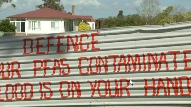 Residents make no bones about the Defence Department’s role in the contamination. Picture: ABC