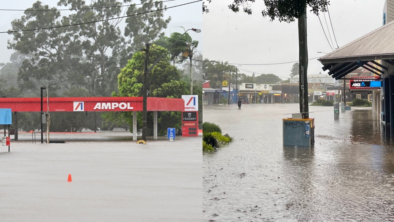 Byron Bay inundated by flooding while residents in Lismore told to ...