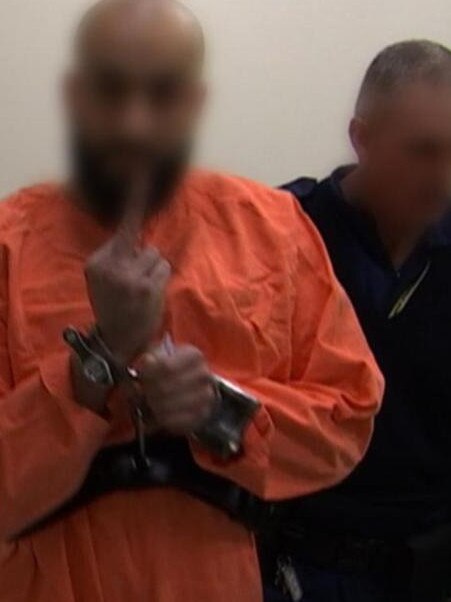 Hamzy when he was arrested. Picture: NSW Police