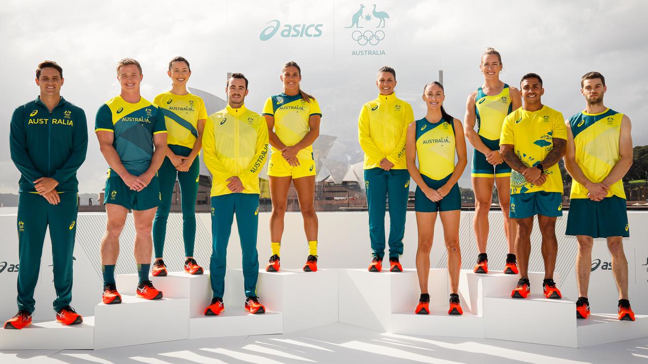 Australian Olympic team unveil new ASICS uniform for 2021 Tokyo games