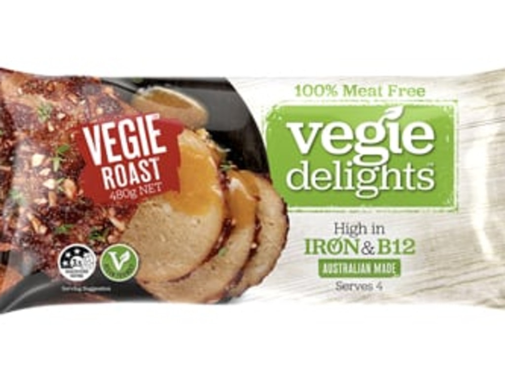 FoodFrontiers said only 8 per cent of vegetable protein products contained an unmodified animal meat term on the packaging. Picture: Vegie Delights.