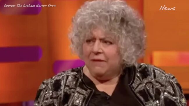 Miriam Margolyes' infamous chat show moment (The Graham Norton Show)