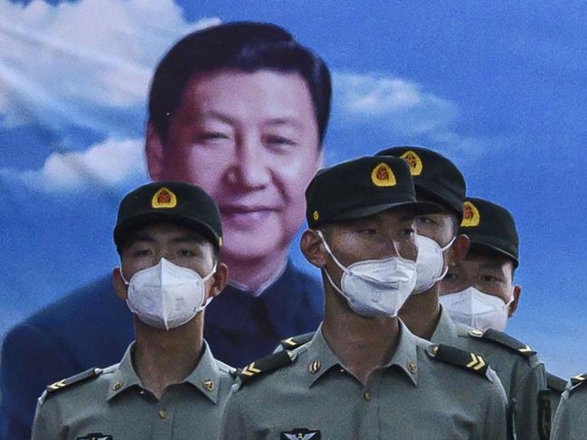 China has refused to condemn Russia’s invasion of Ukraine which some fear may signal its own military ambitions. (Photo by Kevin Frayer/Getty Images)