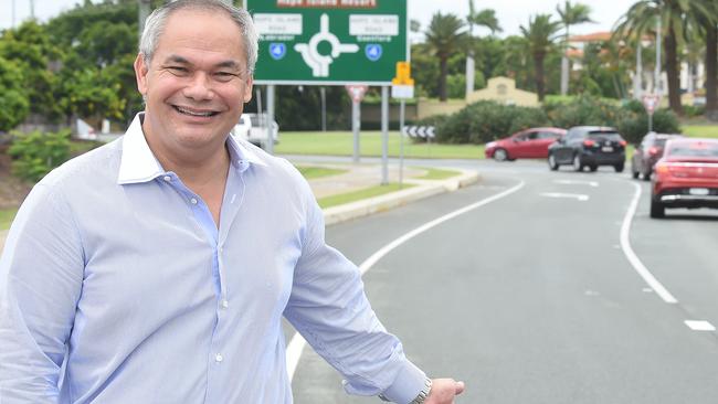 Gold Coast Mayor Tom Tate is delighted. Picture: Lawrence Pinder