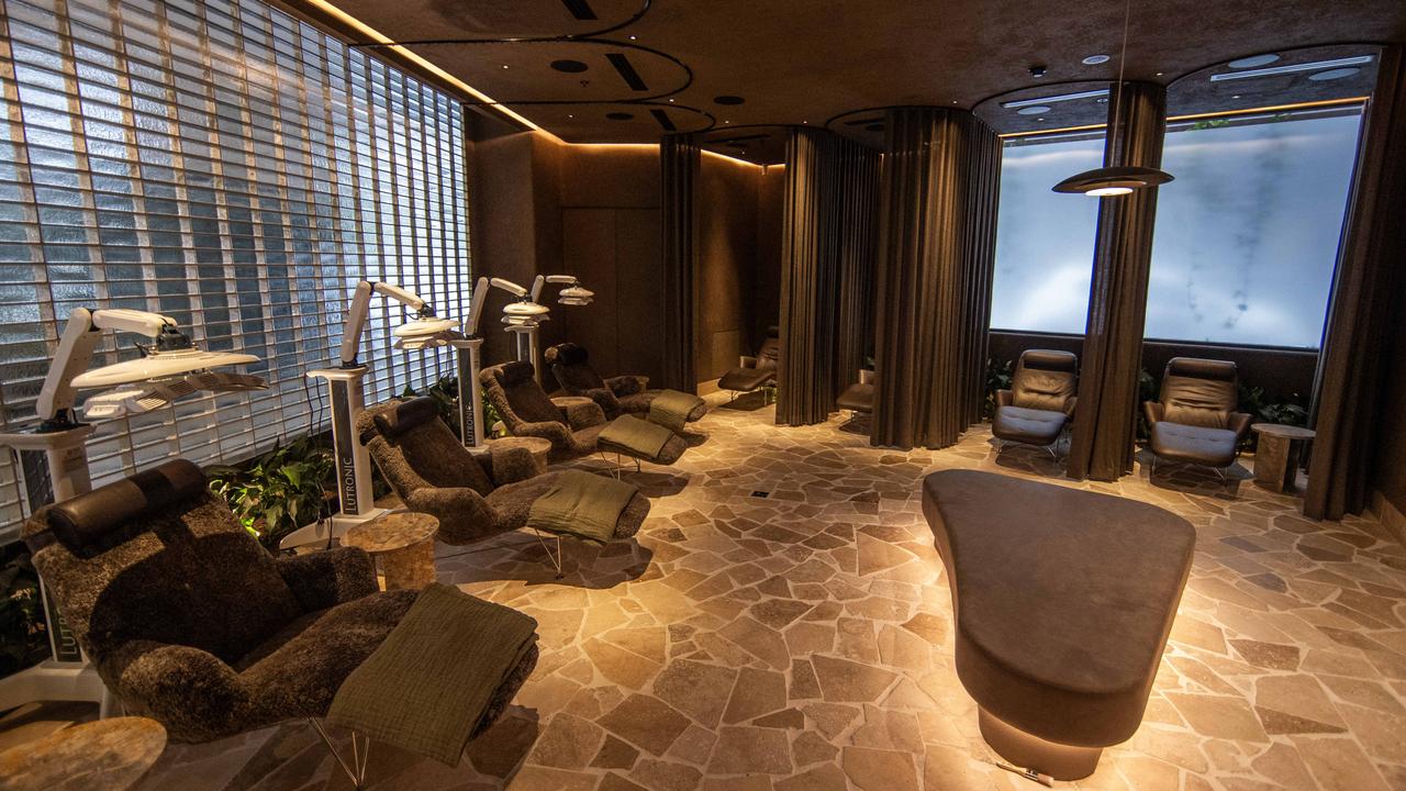 Total Fusion Platinum's new luxury day spa with state-of-the-art treatments never seen in Australia before. Picture: Nigel Hallett