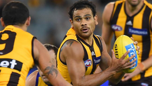 Cyril Rioli missed most of the 2017 season. Picture: AAP Images