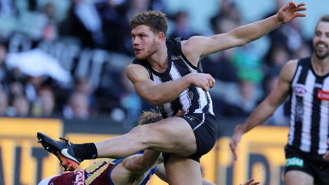 Taylor Adams in action against Brisbane last year. Picture: Michael Klein