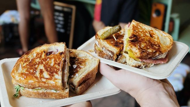 Gracie's toasties in Darwin. Picture: Kate Dinning