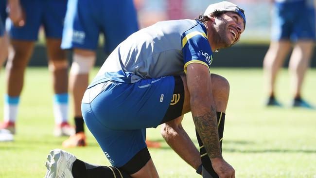 Thurston hopes to finish on a high in Townsville. Picture: Zak Simmonds