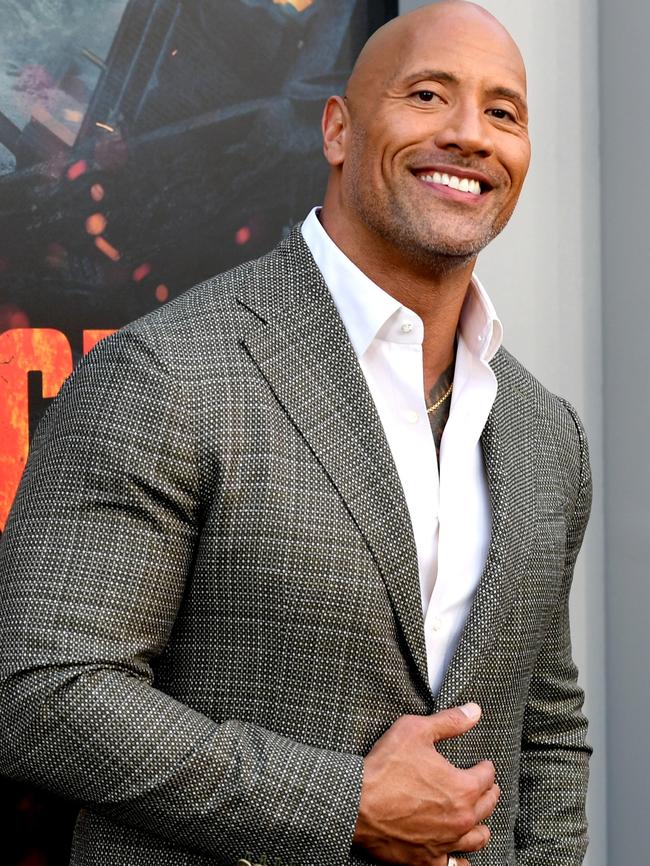 Dwayne “The Rock” Johnson. Picture: Getty Images