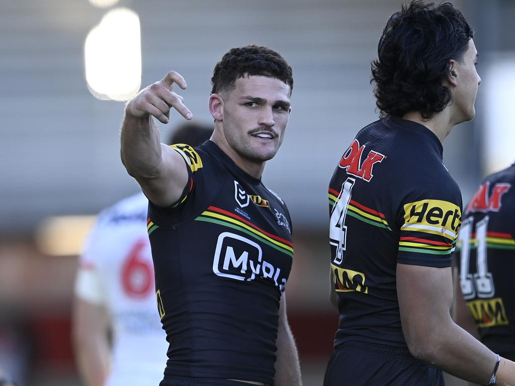 Nathan Cleary hasn’t missed a beat since his return. Picture: NRL Photos/Gregg Porteous