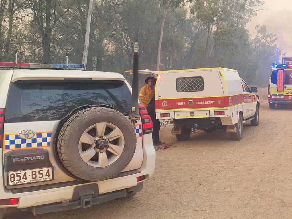 QFES have been on high alert. Picture: Western Downs SES