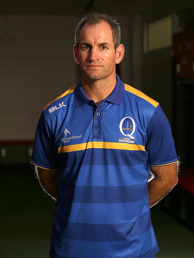 Brisbane City coach Rod Seib. Picture: Marc Robertson