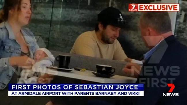 First pictures of Barnaby Joyce's new born son Sebastian