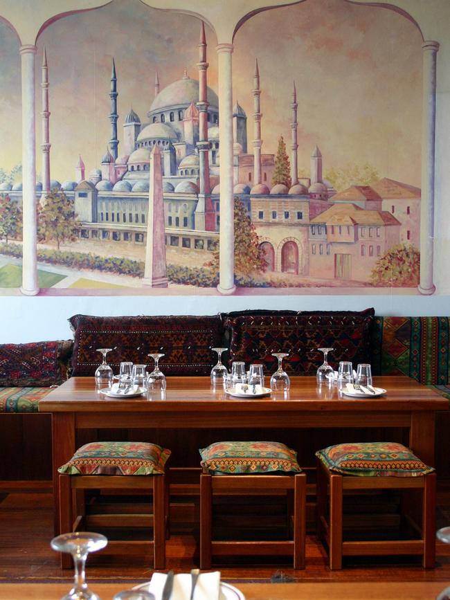 Anatolia Turkish Cuisine, 321 Elizabeth Street North Hobart, interior