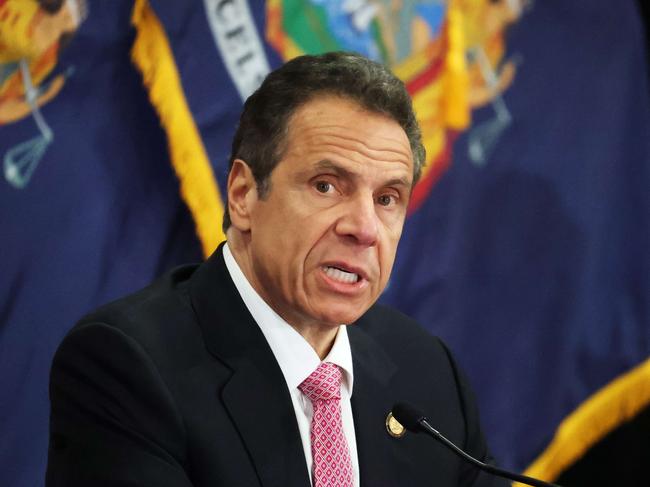 New York Governor Andrew Cuomo. Picture: AFP.