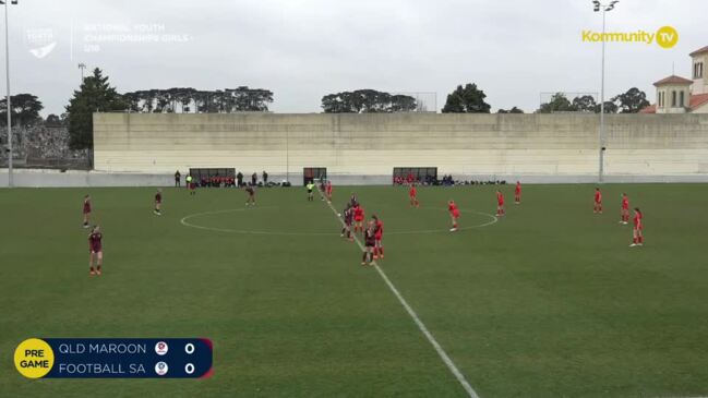 Replay: Queensland Maroon v South Australia (16B) - Football Australia Girls National Youth Championships Day 3